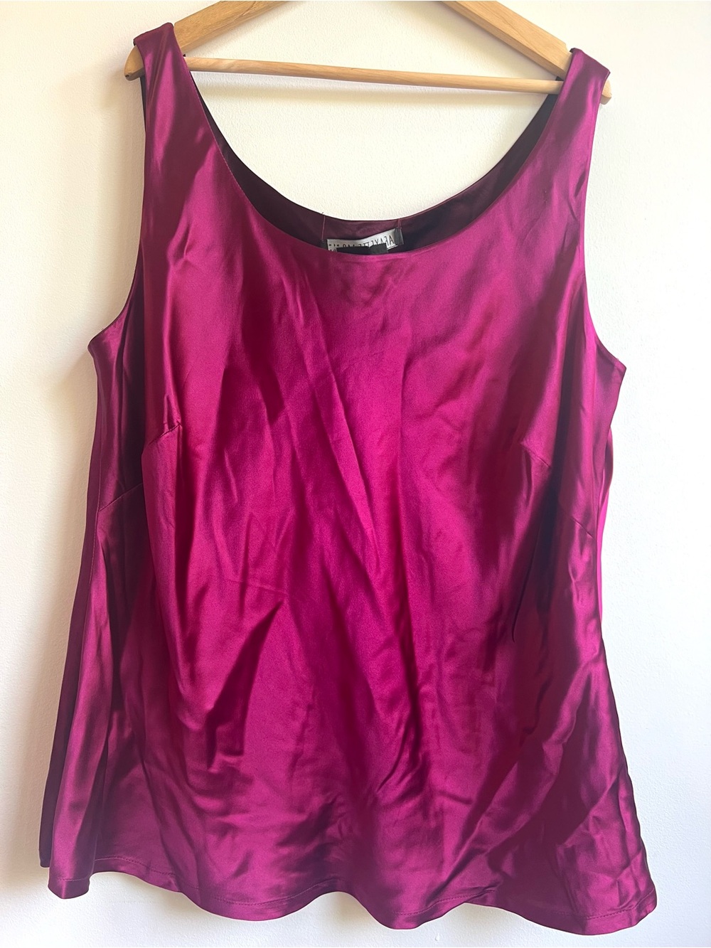 Lafayette 148 New York Romantic Reversible 100% Silk Blouse – Two Colors S 14 - Picture 5 of 8